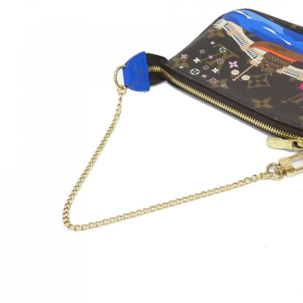 LOUIS VUITTON Brown Monogram Pochette Pouch - Picture 4 of 6